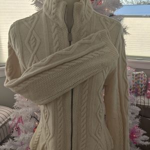 Vintage Ralph Lauren classic cable sweater.